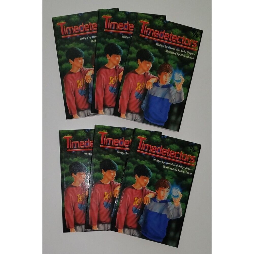 Timedetectors 6 PBK Book Lot Duplicates Teacher Classroom Library Odgers